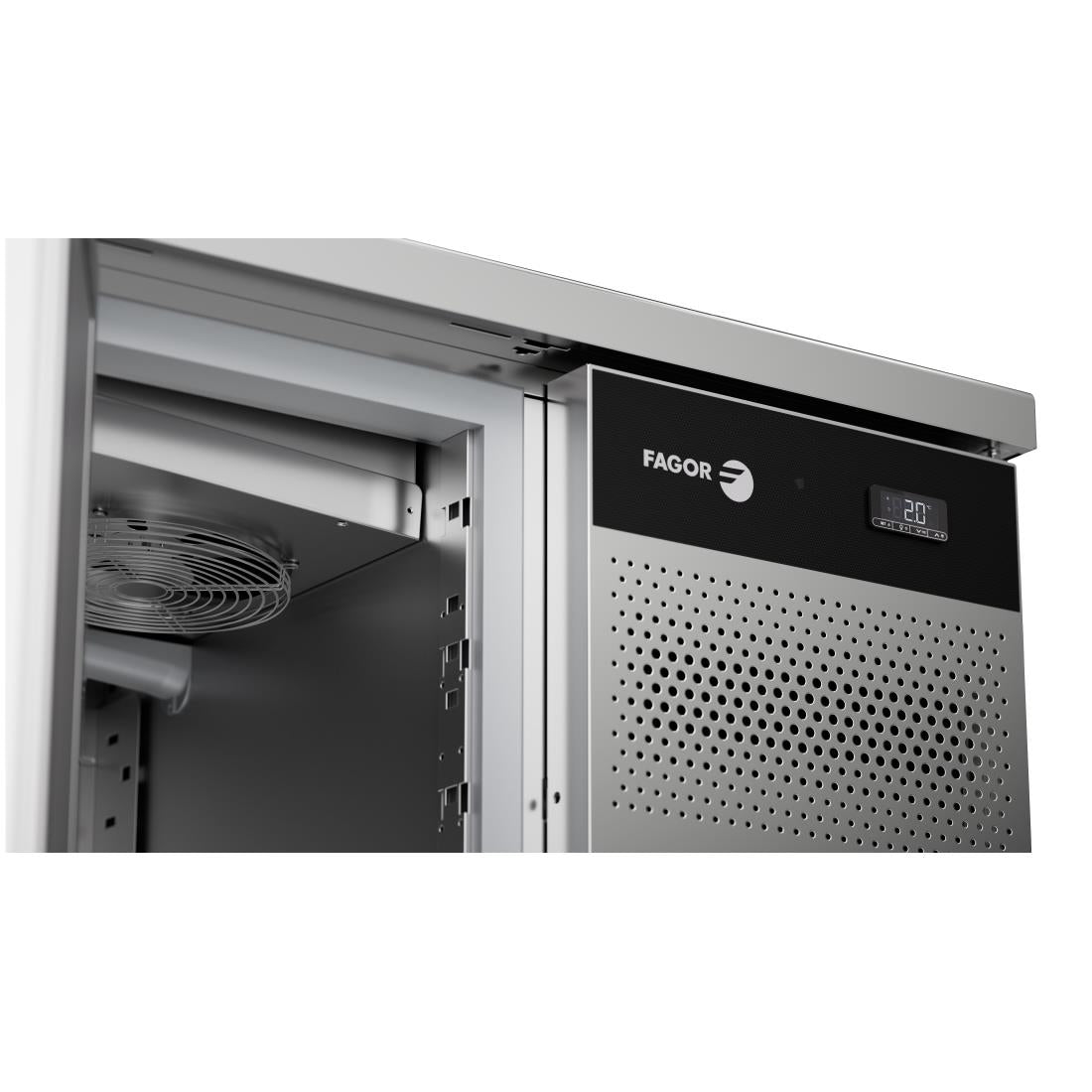 FU022 Fagor Concept 700 Gastronorm Counter Fridge 2 Door CCP-2G JD Catering Equipment Solutions Ltd