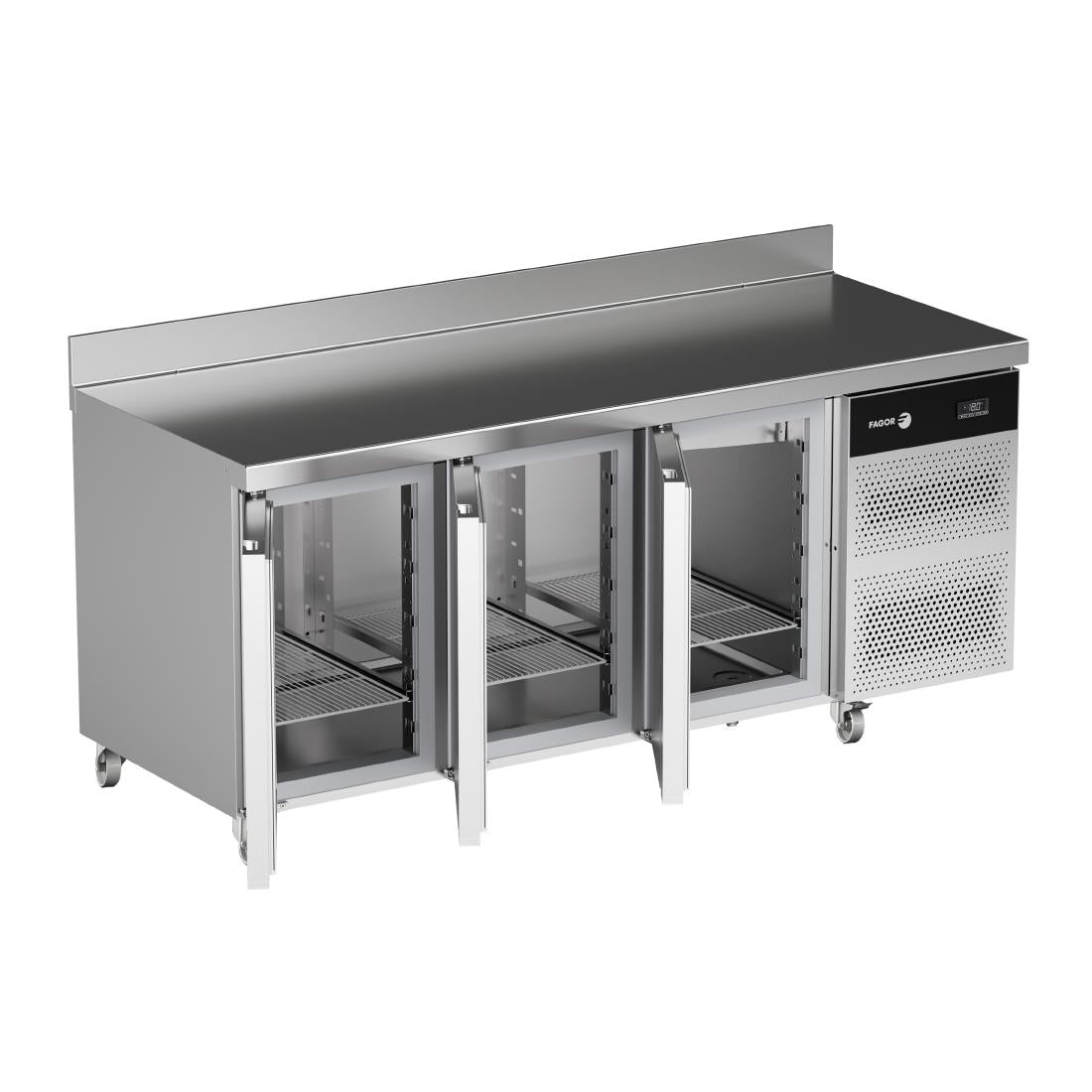 FU025 Fagor Concept 700 Gastronorm Freezer Counter 3 Door CCN-3G JD Catering Equipment Solutions Ltd