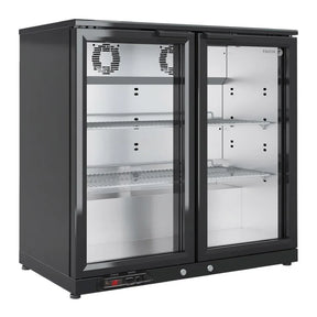 FU034 Fagor EERM Series Back Bar Cooler 2 Door Black EERM-2 - JD Catering Equipment Solutions Ltd