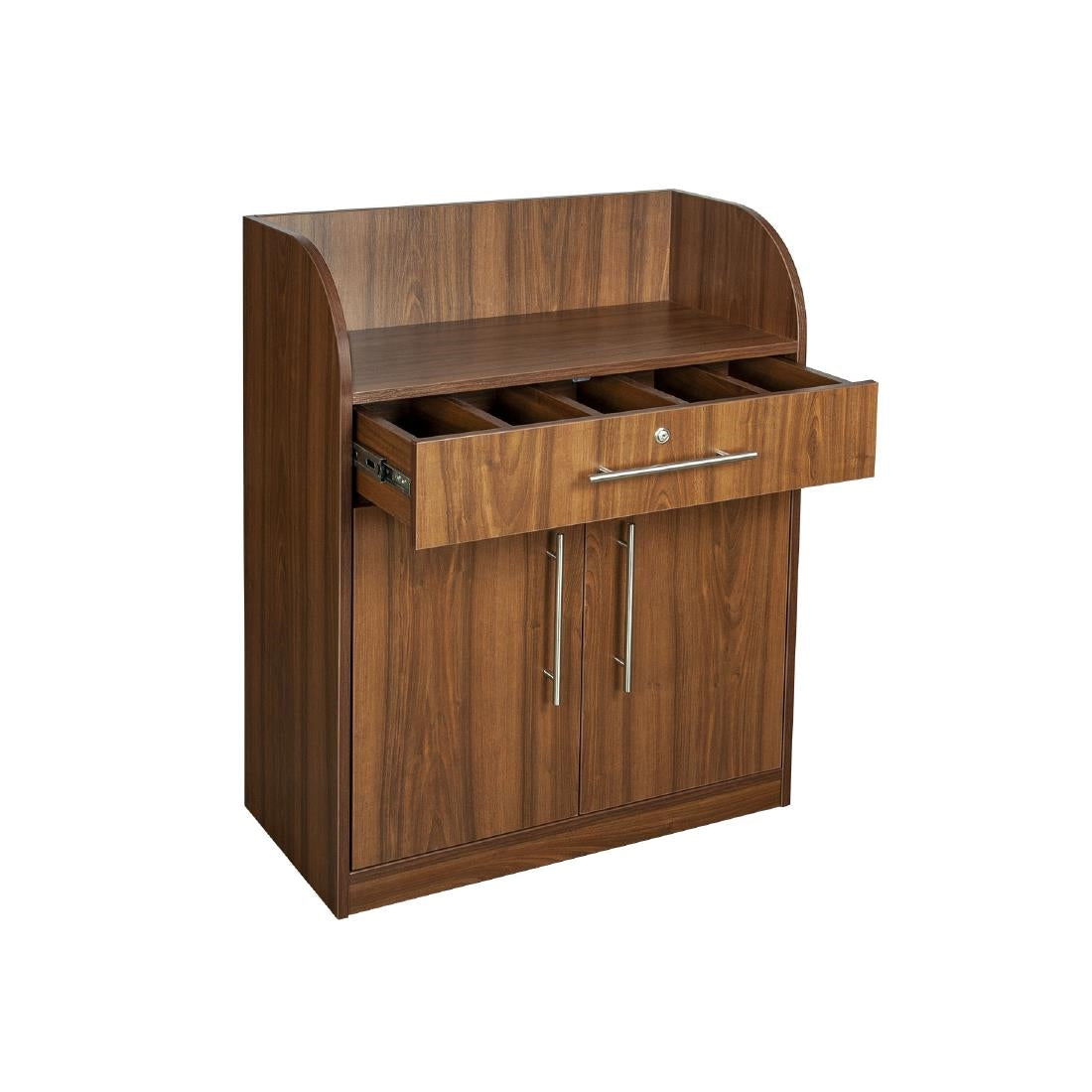 FW547 Dumbwaiter Walnut Finish JD Catering Equipment Solutions Ltd