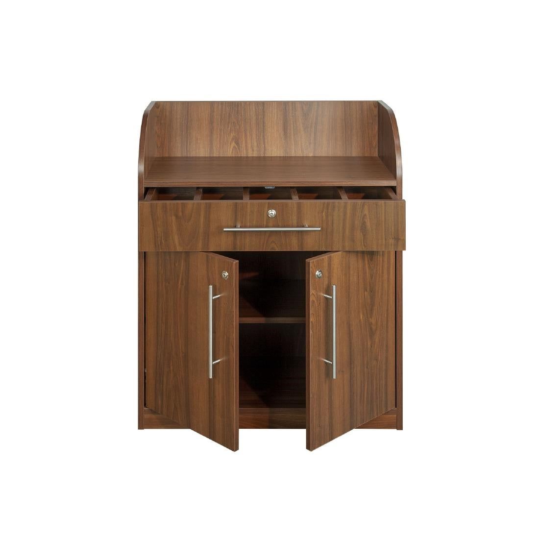 FW547 Dumbwaiter Walnut Finish JD Catering Equipment Solutions Ltd