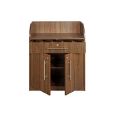 FW547 Dumbwaiter Walnut Finish JD Catering Equipment Solutions Ltd
