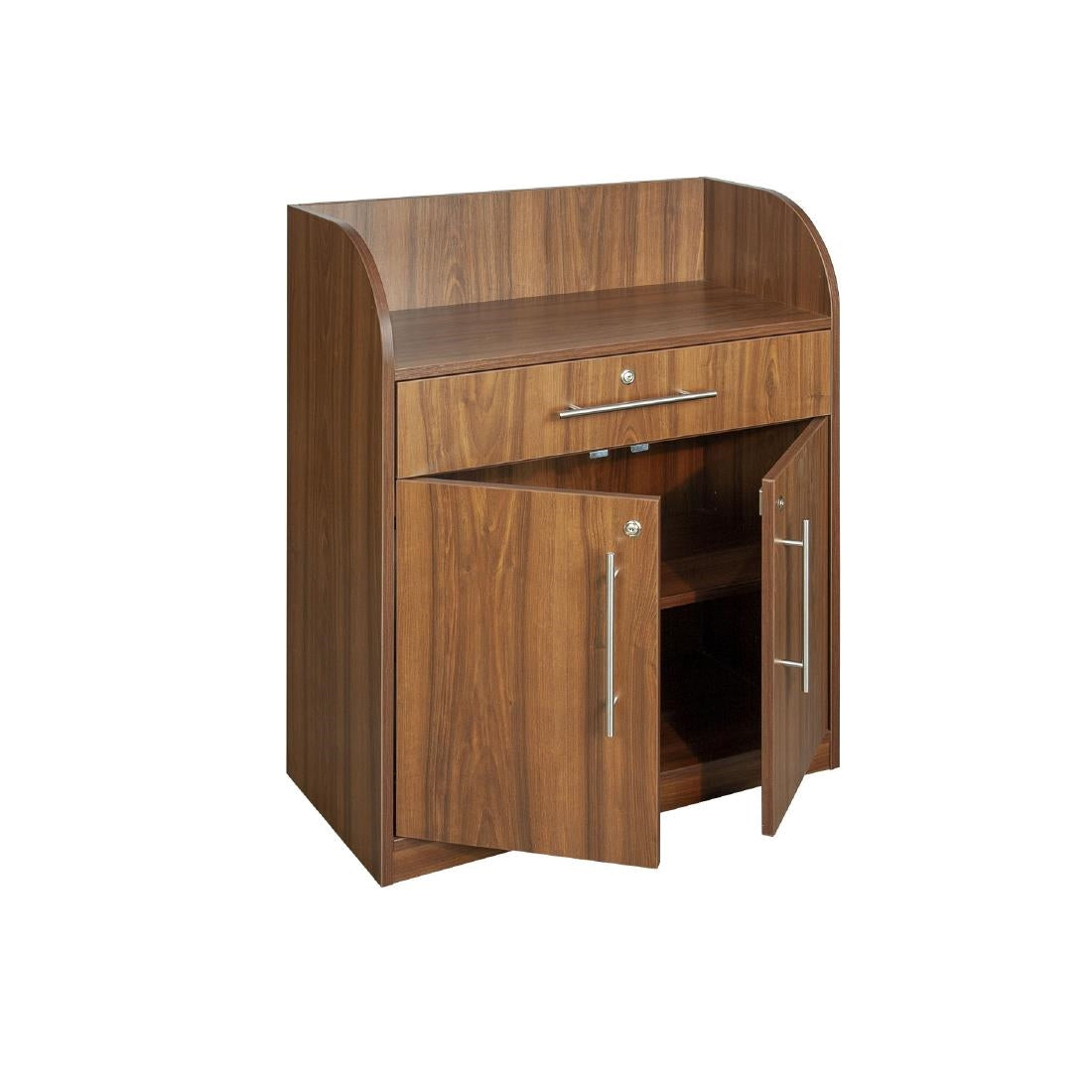 FW547 Dumbwaiter Walnut Finish JD Catering Equipment Solutions Ltd