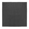 FW697 Olympia Linen Table Napkin Black 400x400mm (Pack of 12) JD Catering Equipment Solutions Ltd