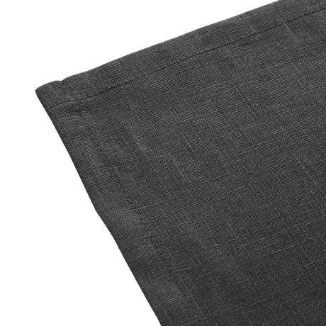 FW697 Olympia Linen Table Napkin Black 400x400mm (Pack of 12) - JD Catering Equipment Solutions Ltd