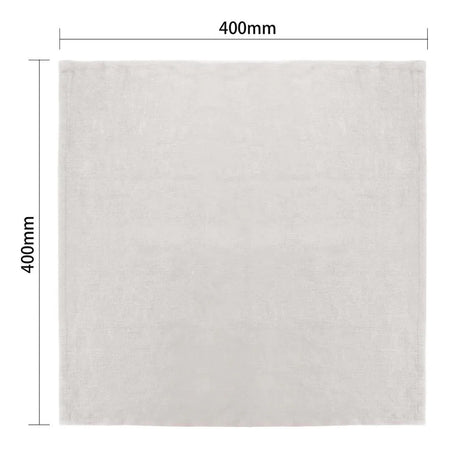 FW699 Olympia Linen Table Napkin Sand 400x400mm (Pack of 12) - JD Catering Equipment Solutions Ltd