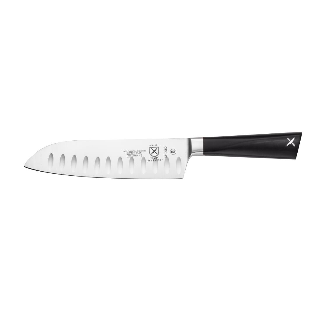 FW702 Mercer Culinary ZuM Precision Forged Santoku Knife 17.8cm JD Catering Equipment Solutions Ltd
