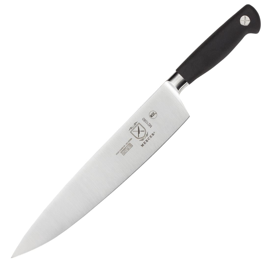FW706 Mercer Culinary Genesis Precision Forged Chefs Knife Short Bolster 25.5cm JD Catering Equipment Solutions Ltd