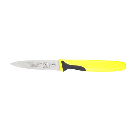 FW741 Mercer Culinary Millennia Slim Paring Knife Yellow 7.6cm JD Catering Equipment Solutions Ltd