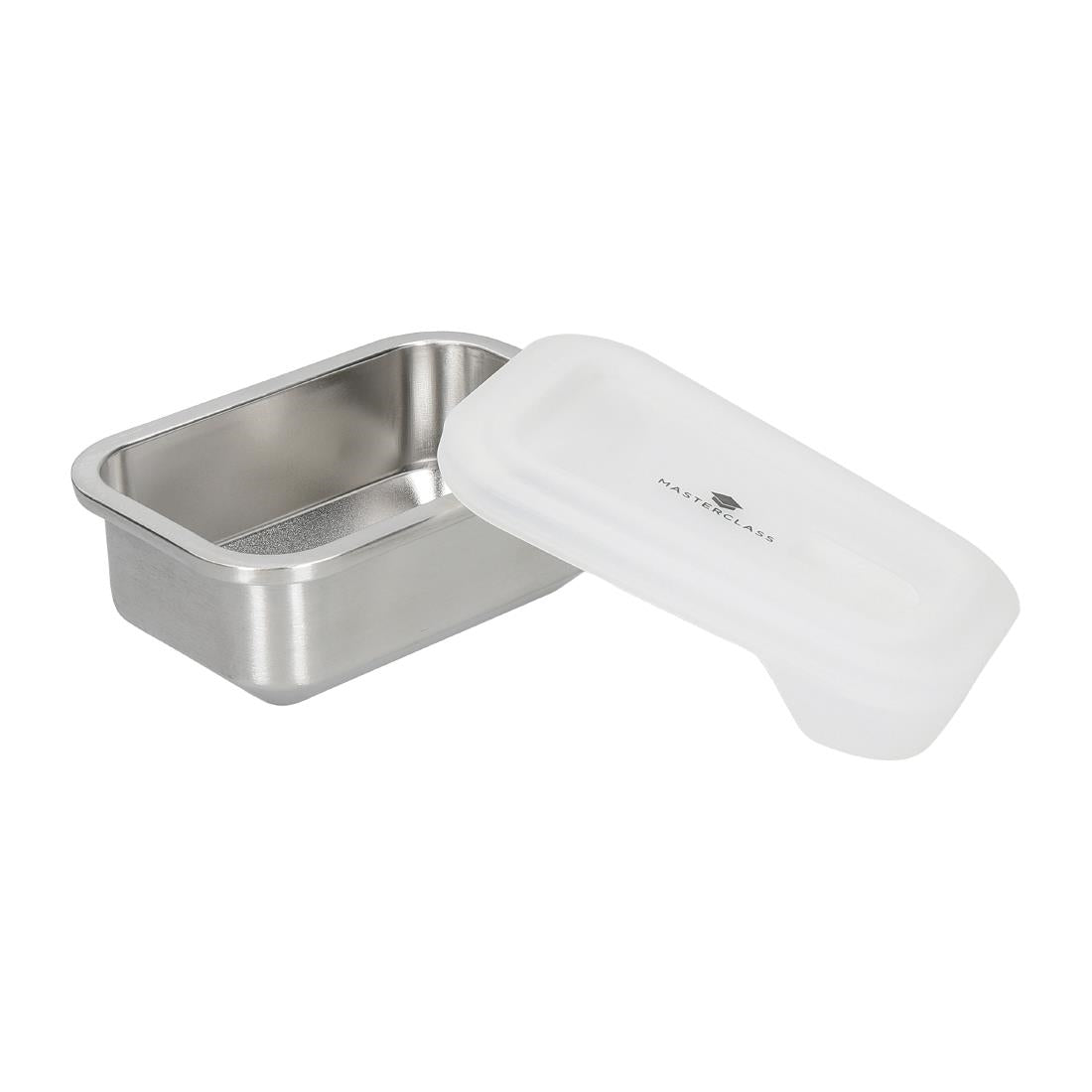FW783 Masterclass All-in-One Stainless Steel Food Storage Dish 500ml JD Catering Equipment Solutions Ltd