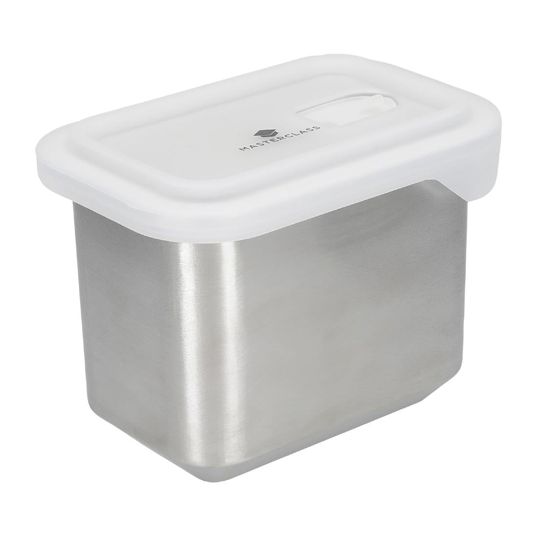 FW785 Masterclass All-in-One Stainless Steel Food Storage Dish 1Ltr JD Catering Equipment Solutions Ltd