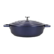 FW794 Masterclass Shallow Casserole Dish Blue 4Ltr - JD Catering Equipment Solutions Ltd