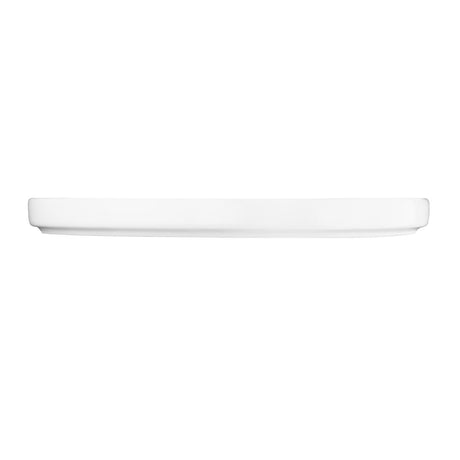 FW814 Olympia Whiteware Flat Round Plate 268mm (Pack of 4) JD Catering Equipment Solutions Ltd