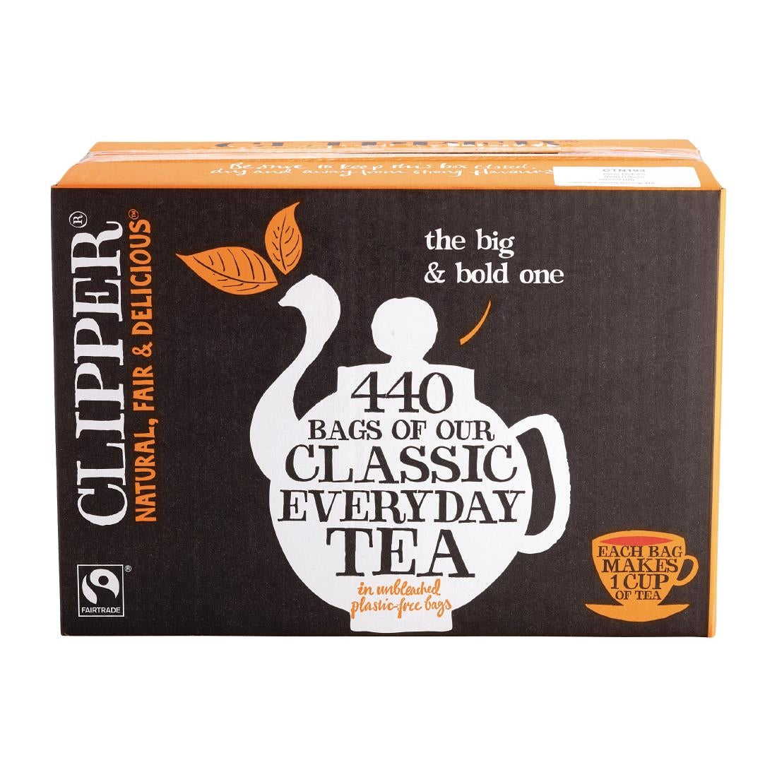 FW824 Clipper Fairtrade Teabags (Pack of 440) JD Catering Equipment Solutions Ltd
