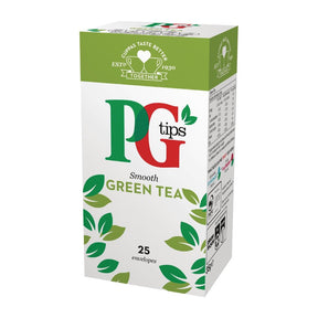 FW828 PG Tips Green Tea Envelopes (Pack of 25) JD Catering Equipment Solutions Ltd