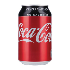 FW838 Coke Zero Cans 330ml (Pack of 24) - JD Catering Equipment Solutions Ltd