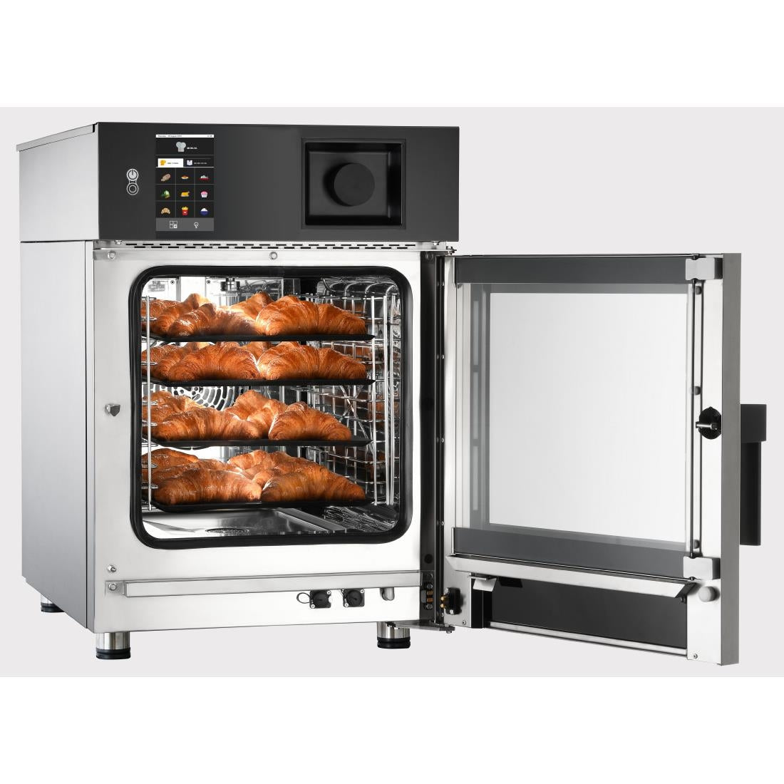 FW871 Giorik Kore KM061W 6 x 1/1GN Slimline Electric Combi Oven with Wash System JD Catering Equipment Solutions Ltd