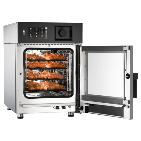 FW873 Giorik Kore KID061W 6 x 1/1GN Slimline Gas Combi Oven with Wash System JD Catering Equipment Solutions Ltd