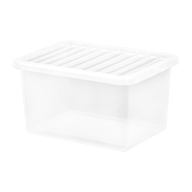 FW887 Wham Crystal Storage Box & Lid 25Ltr JD Catering Equipment Solutions Ltd