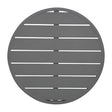 FX037 Bolero Aluminium Round Table Top Dark Grey 580mm JD Catering Equipment Solutions Ltd