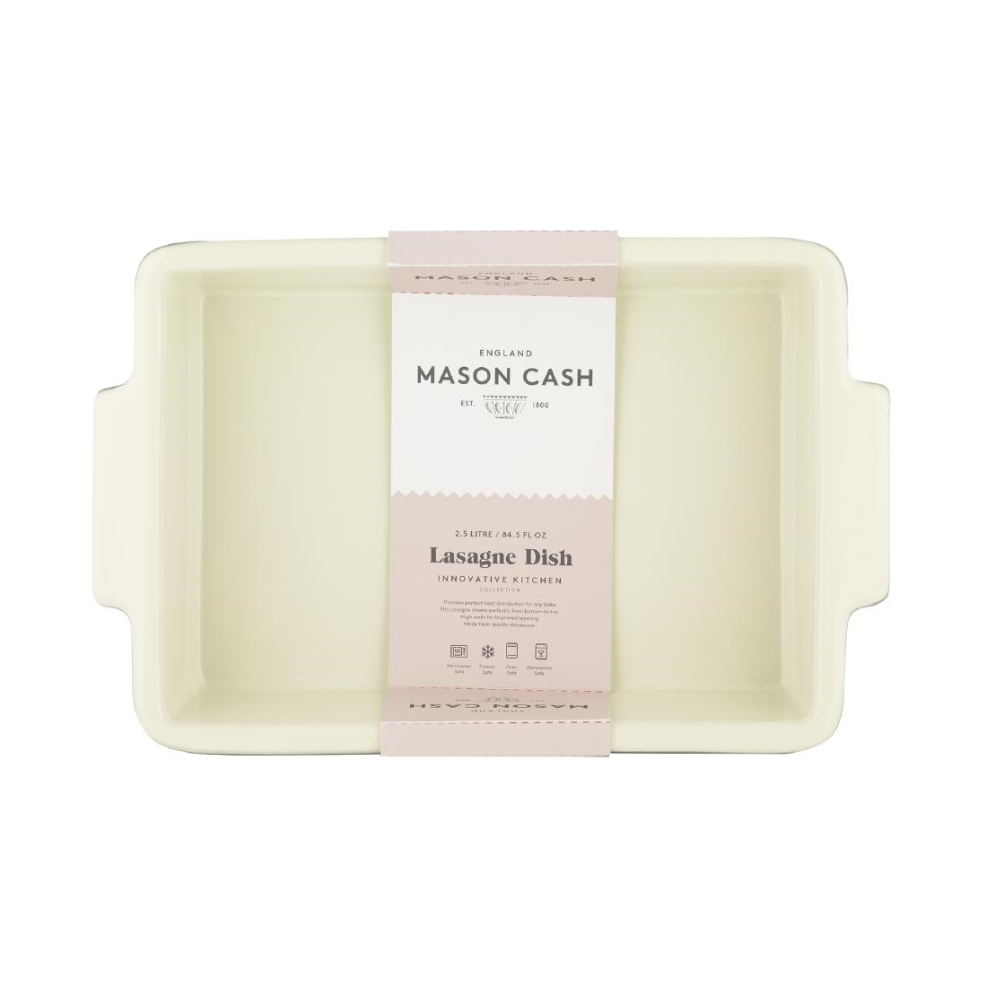 FX042 Mason Cash Innovative Kitchen Perfect Lasagne Dish 2.5L JD Catering Equipment Solutions Ltd