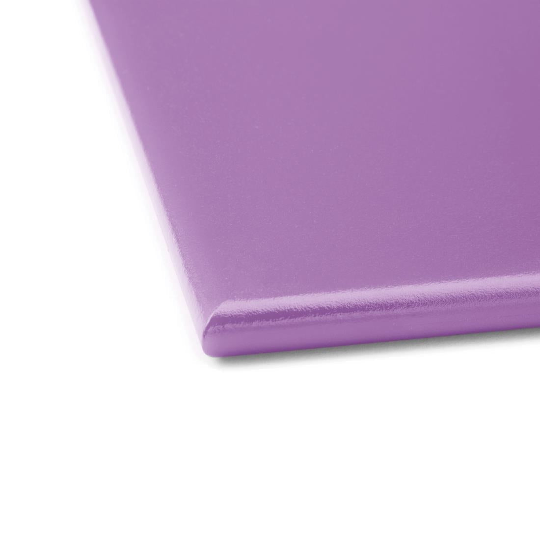 FX100 Hygiplas High Density Chopping Board Small Purple - 229x305x12mm JD Catering Equipment Solutions Ltd