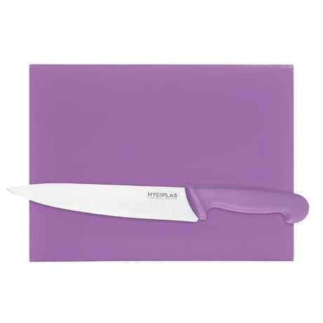 FX100 Hygiplas High Density Chopping Board Small Purple - 229x305x12mm JD Catering Equipment Solutions Ltd