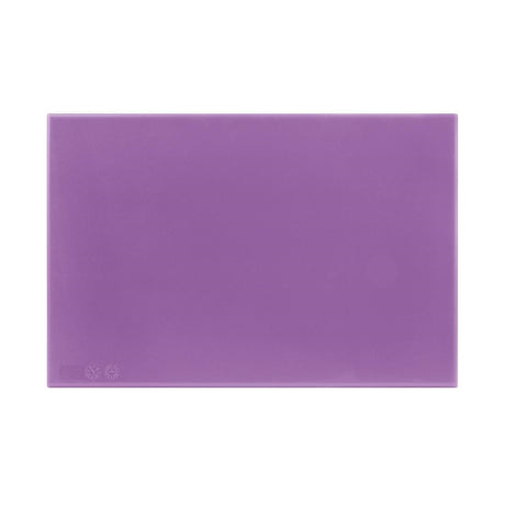 FX101 Hygiplas High Density Chopping Board Purple - 450x300x12mm JD Catering Equipment Solutions Ltd