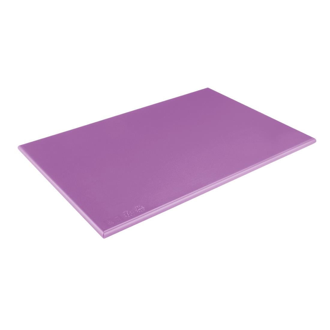 FX101 Hygiplas High Density Chopping Board Purple - 450x300x12mm JD Catering Equipment Solutions Ltd