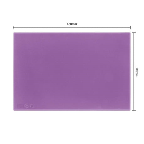 FX102 Hygiplas High Density Chopping Board Purple - 450x300x25mm JD Catering Equipment Solutions Ltd