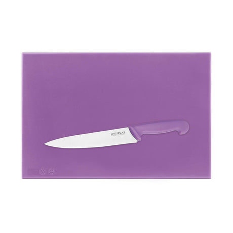 FX102 Hygiplas High Density Chopping Board Purple - 450x300x25mm JD Catering Equipment Solutions Ltd