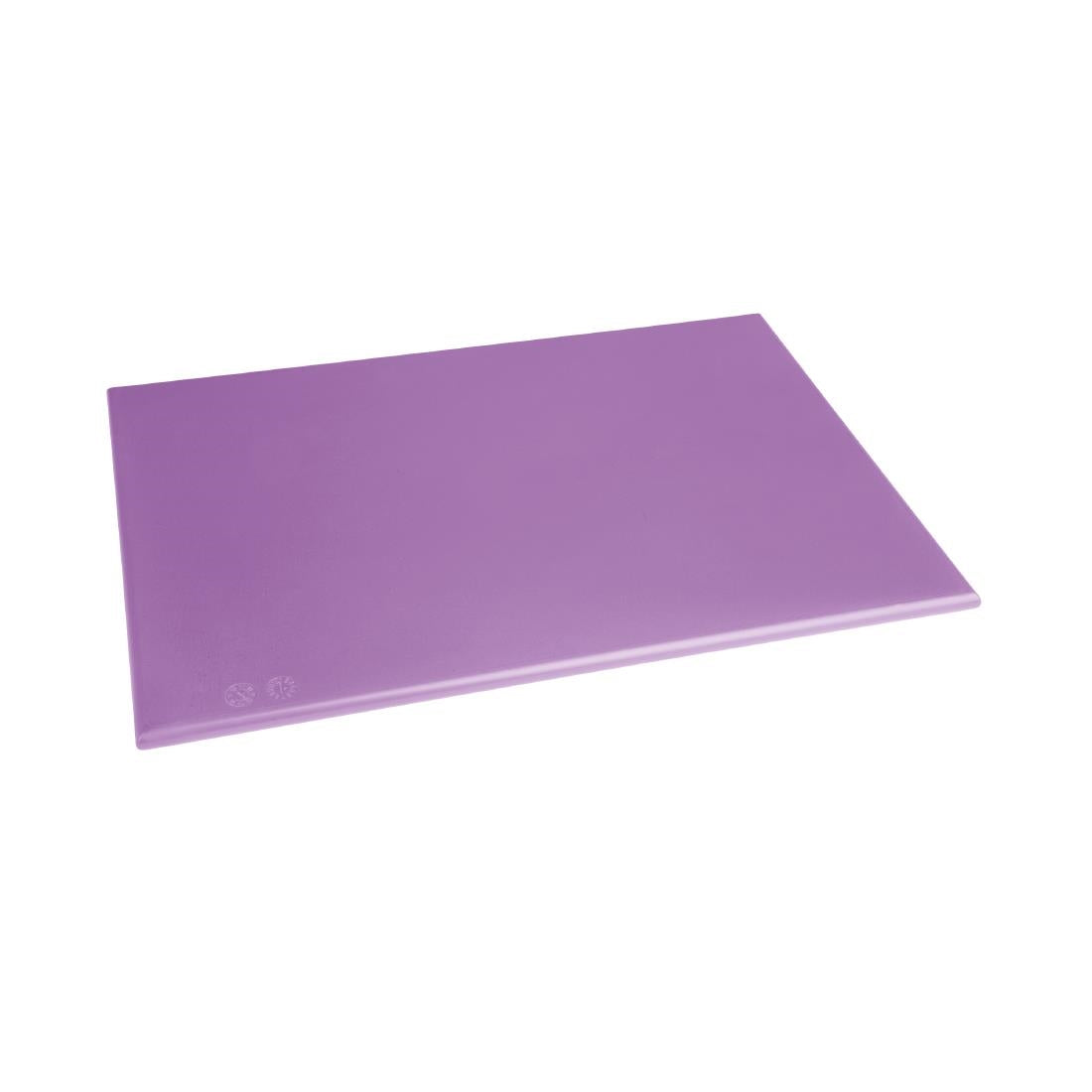 FX105 Hygiplas Anti-bacterial High Density Chopping Board Purple - 450x300x10mm JD Catering Equipment Solutions Ltd