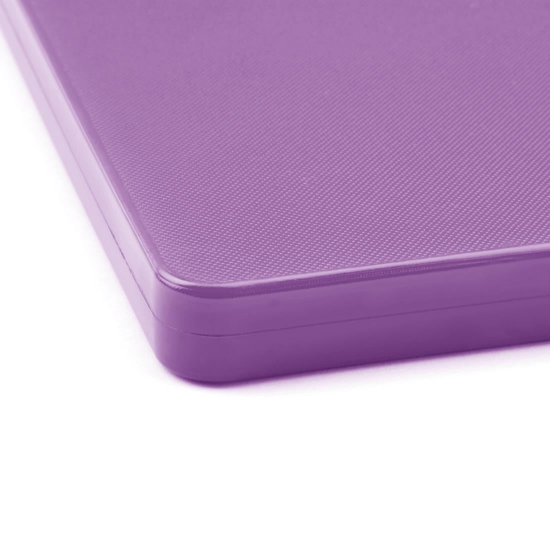 FX107 Hygiplas Low Density Chopping Board Purple - 300x450x20mm JD Catering Equipment Solutions Ltd