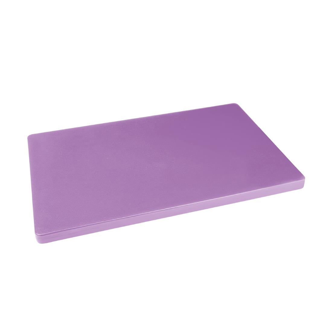 FX107 Hygiplas Low Density Chopping Board Purple - 300x450x20mm JD Catering Equipment Solutions Ltd