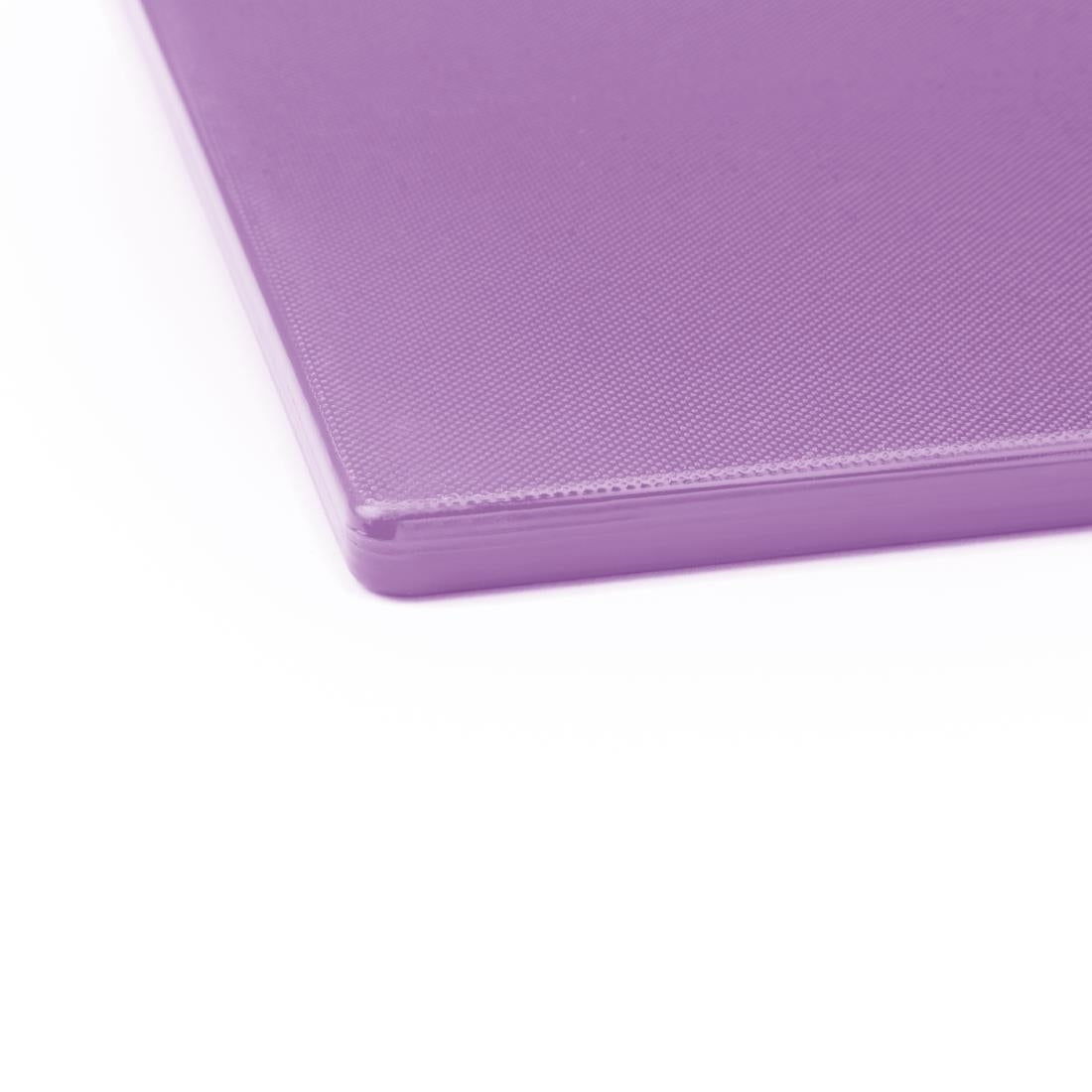 FX108 Hygiplas Low Density Chopping Board Purple - 600x450x10mm JD Catering Equipment Solutions Ltd