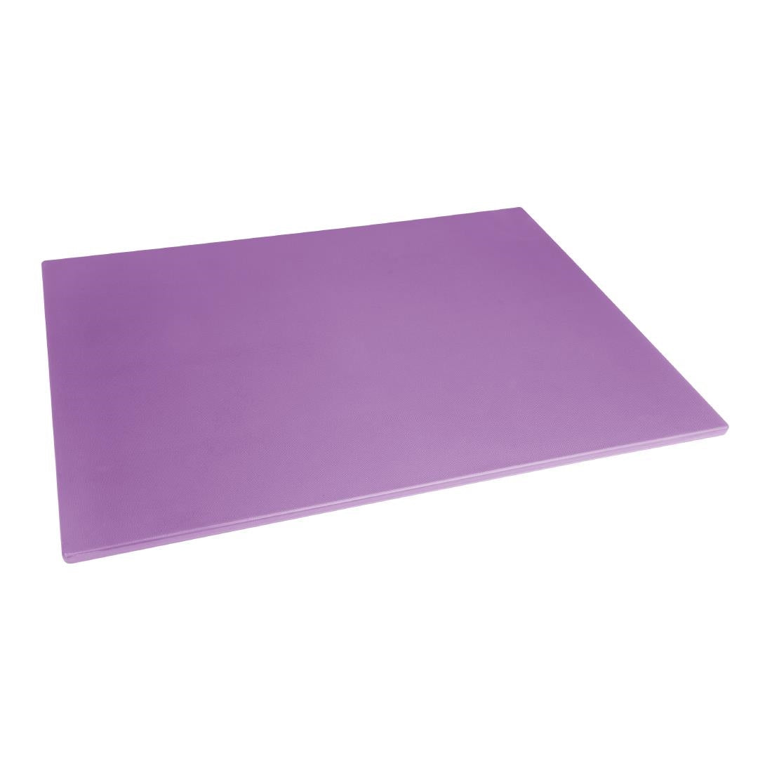 FX108 Hygiplas Low Density Chopping Board Purple - 600x450x10mm JD Catering Equipment Solutions Ltd