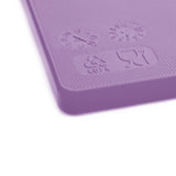 FX110 Hygiplas Anti-bacterial Low Density Chopping Board Purple - 450x300x10mm JD Catering Equipment Solutions Ltd