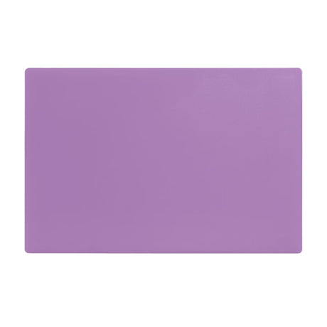 FX110 Hygiplas Anti-bacterial Low Density Chopping Board Purple - 450x300x10mm JD Catering Equipment Solutions Ltd