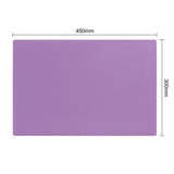 FX110 Hygiplas Anti-bacterial Low Density Chopping Board Purple - 450x300x10mm JD Catering Equipment Solutions Ltd