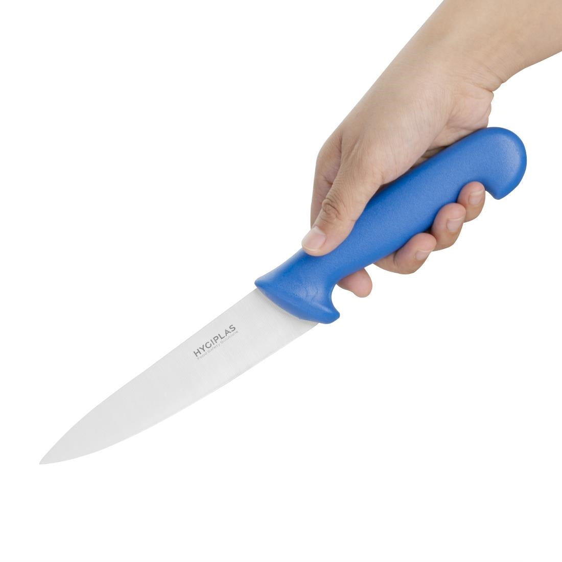 FX114 Hygiplas Cooks Knife Blue 15.9cm JD Catering Equipment Solutions Ltd