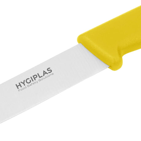 FX124 Hygiplas Paring Knife Yellow 7.6cm JD Catering Equipment Solutions Ltd