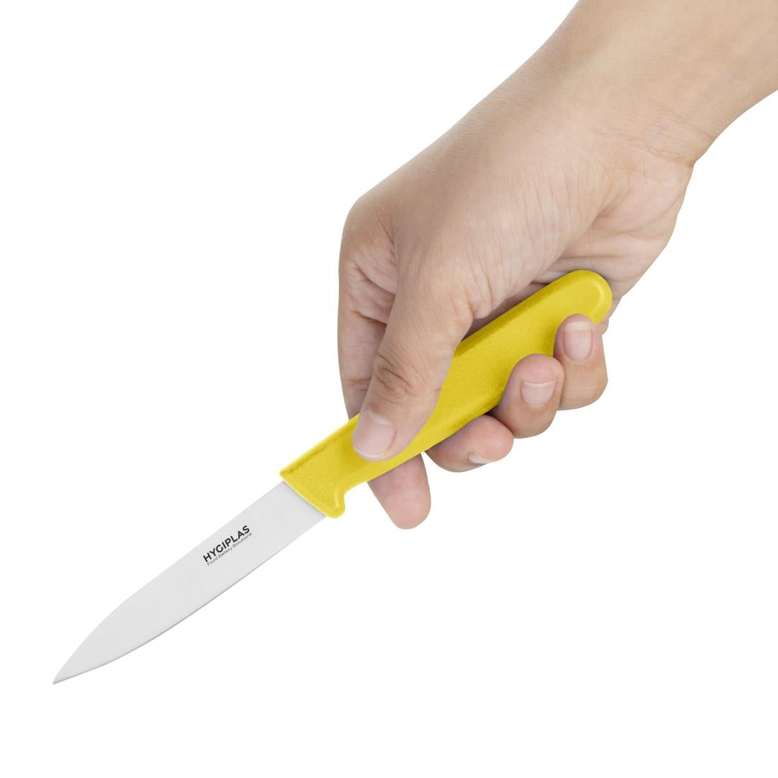 FX124 Hygiplas Paring Knife Yellow 7.6cm JD Catering Equipment Solutions Ltd