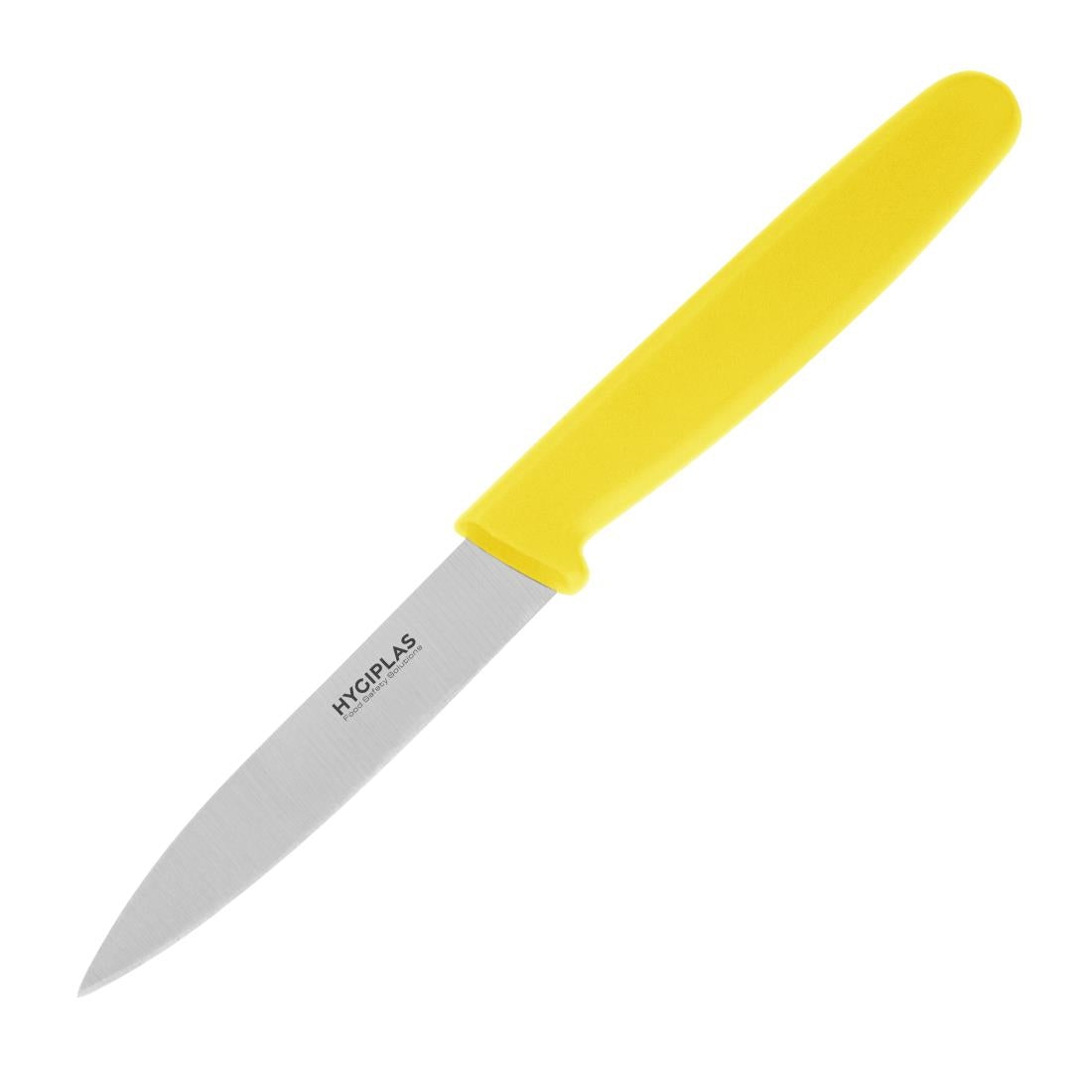 FX124 Hygiplas Paring Knife Yellow 7.6cm JD Catering Equipment Solutions Ltd