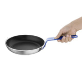 FX134 Hygiplas Non-Stick Teflon Aluminium Platinum Plus Frying Pan with Blue Handle 200mm JD Catering Equipment Solutions Ltd