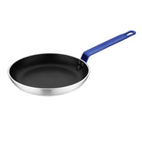 FX135 Hygiplas Non-Stick Teflon Aluminium Platinum Plus Frying Pan with Blue Handle 240mm JD Catering Equipment Solutions Ltd