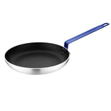 FX136 Hygiplas Non-Stick Teflon Aluminium Platinum Plus Frying Pan with Blue Handle 280mm JD Catering Equipment Solutions Ltd