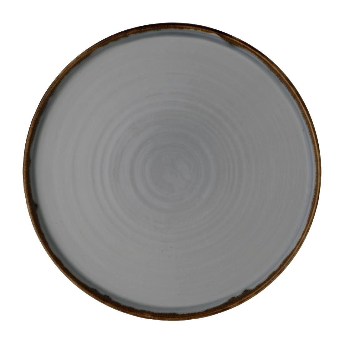 FX151 Dudson Harvest Walled Plates Grey 260mm (Pack of 6) JD Catering Equipment Solutions Ltd