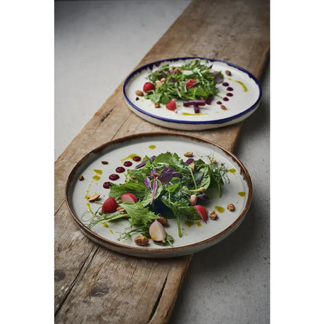 FX152 Dudson Harvest Walled Plates Ink 210mm (Pack of 6) - JD Catering Equipment Solutions Ltd