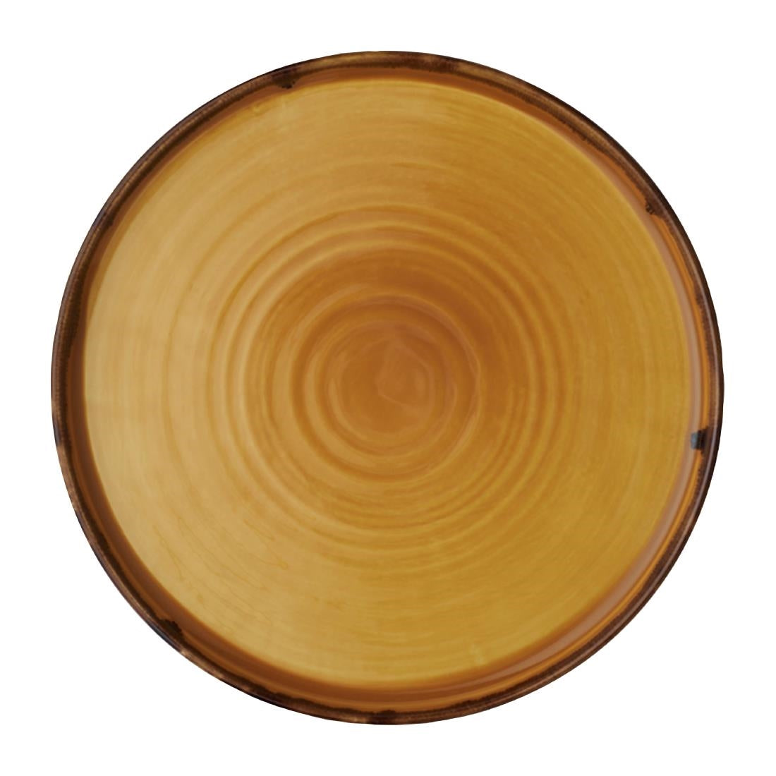 FX155 Dudson Harvest Walled Plates Mustard 260mm (Pack of 6) JD Catering Equipment Solutions Ltd
