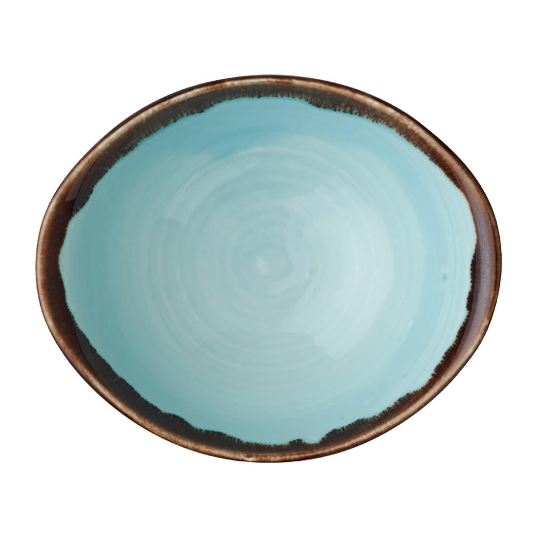 FX157 Dudson Harvest  Deep Bowls Turquoise 199mm (Pack of 6) JD Catering Equipment Solutions Ltd